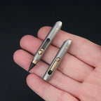 Titanium Alloy MINI Eternal Pencil Needn‘t  Shave Erasable Pencil Portable Key Pendant Pocket Pen Emergency Writing 2 Pen Tips