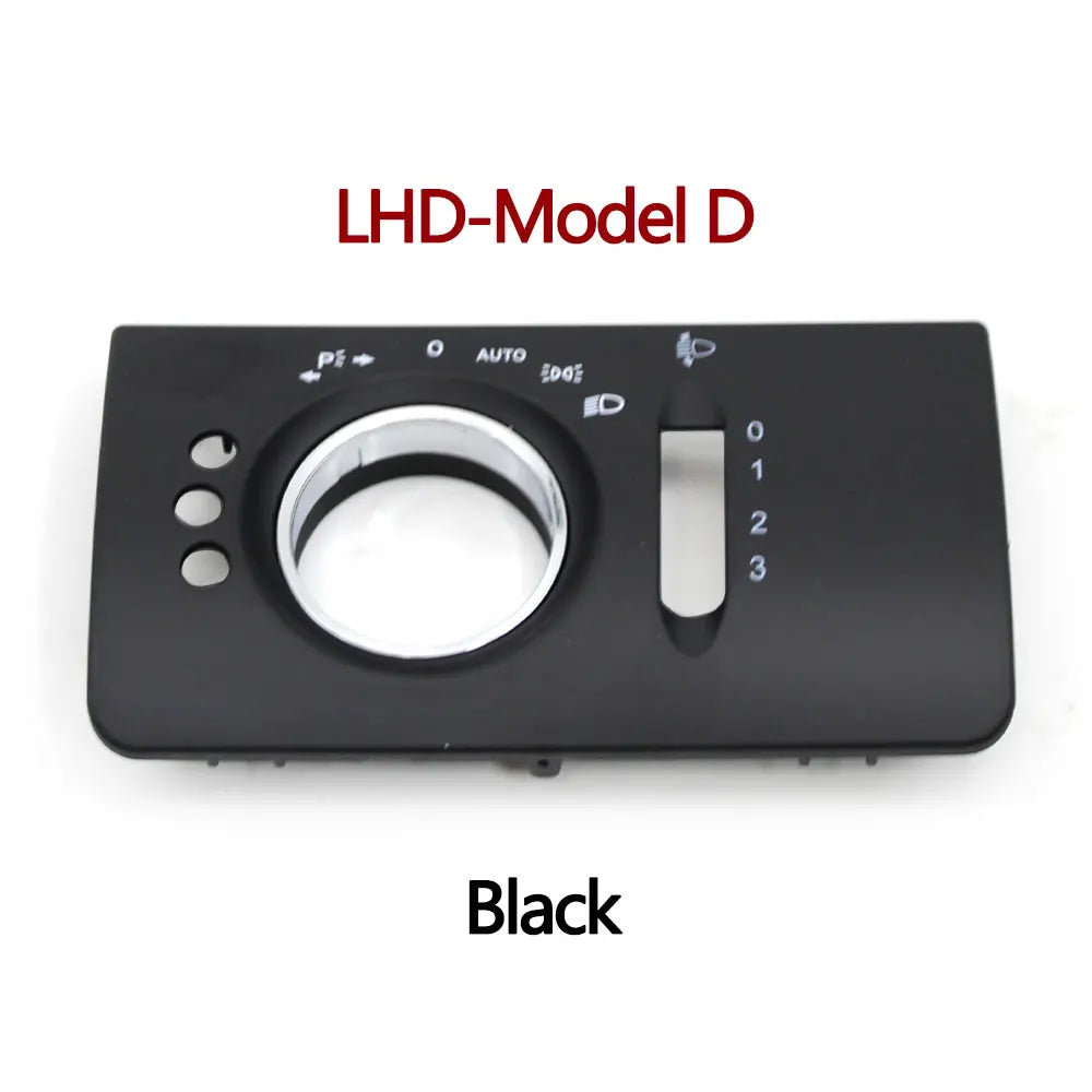 Car Interior Head Lamp Headlight Switch Panel Trim Replacement For Mercedes Benz W164 ML GL 300 350 450 500 2005-2011