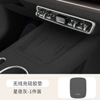 GWM ORA 5 2026 Silicone Interior Storage Box Set, Cup Holder Cover & Phone Mat, White/Grey