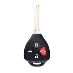 KEYYOU 10pcs Remote Car Key Shell Case Cover Fob Replacement For Toyota Camry Avalon Corolla Matrix RAV4 Venza Yaris 2/3/4BNT