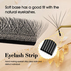 MASSCAKU W Shape Bloom Eyelash Extensions 0.07mm C/D Curl 8-15mm Mix Length 10 Case