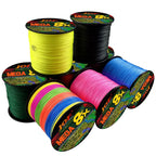 JOF Lure Braided Fishing Line 8 Strands 300M 500M Multifilament Fly PE Wire 18LB-78LB Strong Cord for Sea Bass Carp Accessories
