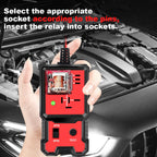Car Relay Voltage Tester Universal 12V Automotive Electronic Relay Tester Indicator Light Battery Checker For RV Truck Trailer