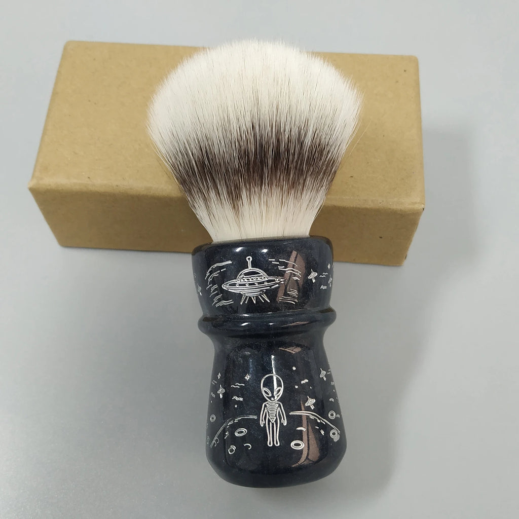 Dscosmetic ET FL2 synthetic hair shaving brush for man wet shaving
