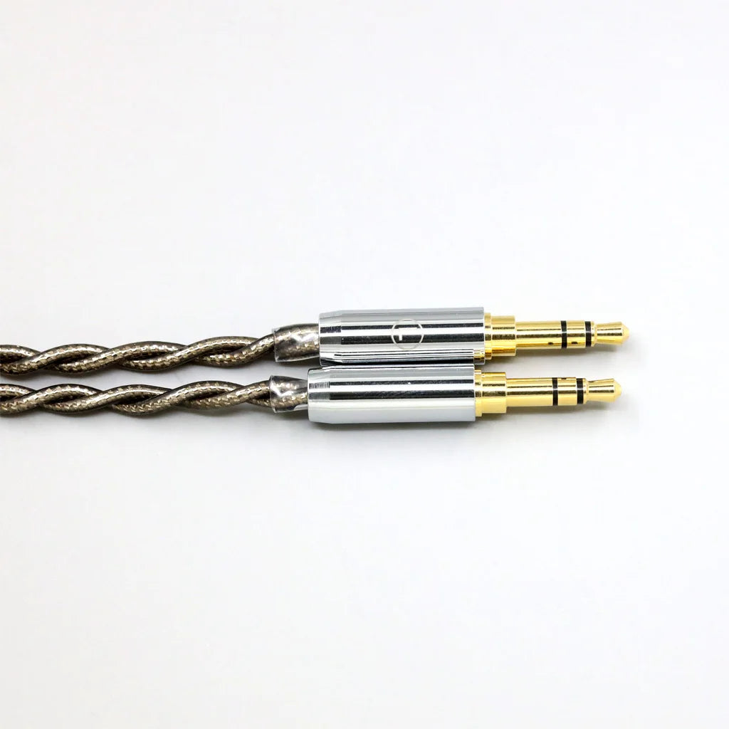 99% Pure Silver Palladium + Graphene Gold Earphone Cable For Hifiman Sundara Ananda HE1000se V2 V3 HE6se he400se Arya He-35x XS