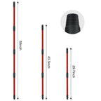 Mop Handle and Mop Base for O-cedar/Vileda 1Tank System,Mop Handles for O-cedar/Vileda Spin Mop & H2pro Flat Mop
