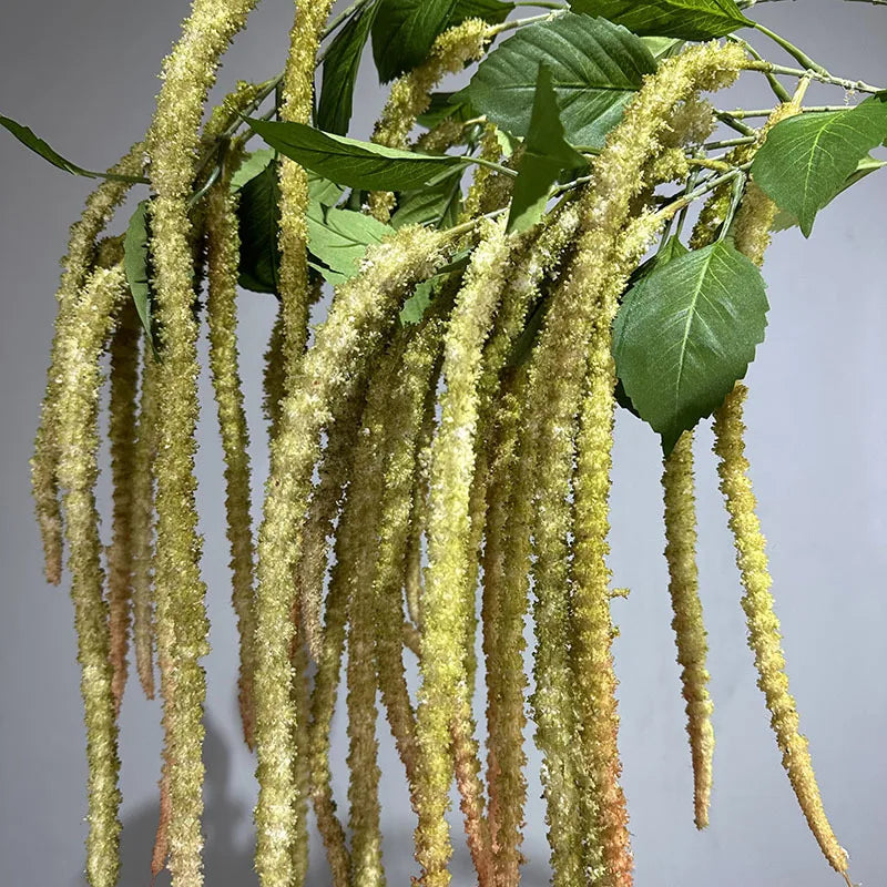 1Pcs Elegant High-Quality Artificial Hanging Vine Foam Berry Artificial Rubber Flower Decor Home Wedding Versatile Faux Floral