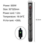 Aquarium Submersible Heater Fish Tank Water Heating Rod Constant Aquarium Thermostat Temperature Control 220V 50-500w EU adapter