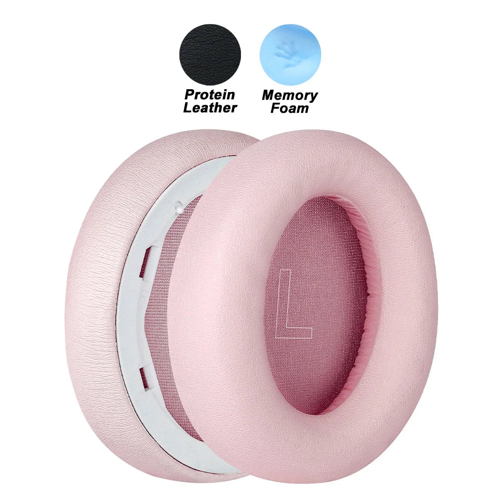 Earphone pads For Anker Soundcore Life Q30 Q35 replacement pink Earpads headphones Earmuffs Mesh Memory Covers Sponge  Protein