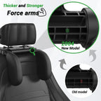 Car Headrest Pillow,Thickened Memory Foam Road Pal Headrest,Neck Support Pillow,180° Adjustable Car Headrest,Travel Car Sleeping