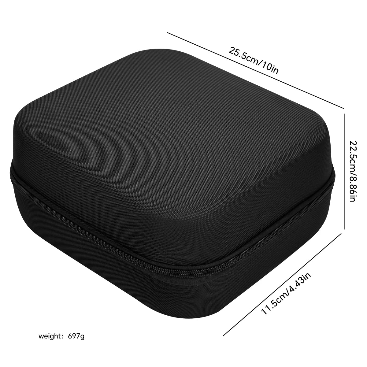 Professional Hairdressing Tool Box Durable Storage Case for Scissors Razors, and Trimmers Portable Salon and Travel Carrying Bag