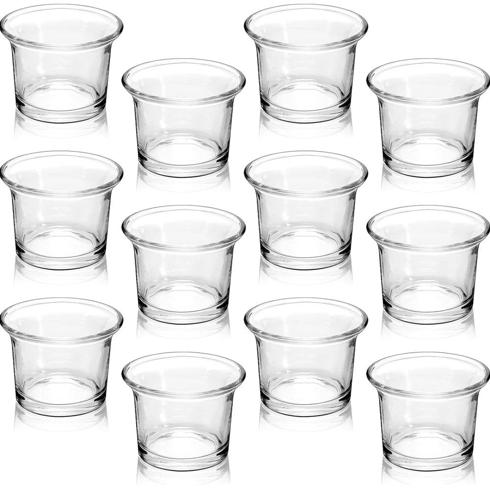 Glass Votive Candle Holders,Glass Tealight Candle Holder,Tea Light Candle Holder Glass Tea Lights Holders,Clear Glass Tea Light