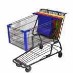 4Pcs/set Foldable Cart Trolley Supermarket Shopping Storage Bags Reusable Eco-Friendly Grocery Shop Handbag Nonwovens Tote Bag