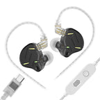 KZ ZST PRO X Hybrid DD&BA Driver IEM HiFi Earphones Upgraded High-Performance Headphones Wide Soundstage Design Wired Headset