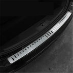 for VW Volkswagen sharan 2012-2019 Stainless Steel External Rear Bumper Protector Sill Trunk Rear door sill