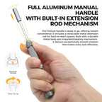 83-in-1 Precision Electric Screwdriver Set USB Rechargeable 4-Level Torque LED Display Light