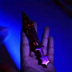 Jewelry Patterns 1pc Unique crystal Knife - Hand quartz carved knife、Crystal diy knife、Home decoration - Healing crystal gift