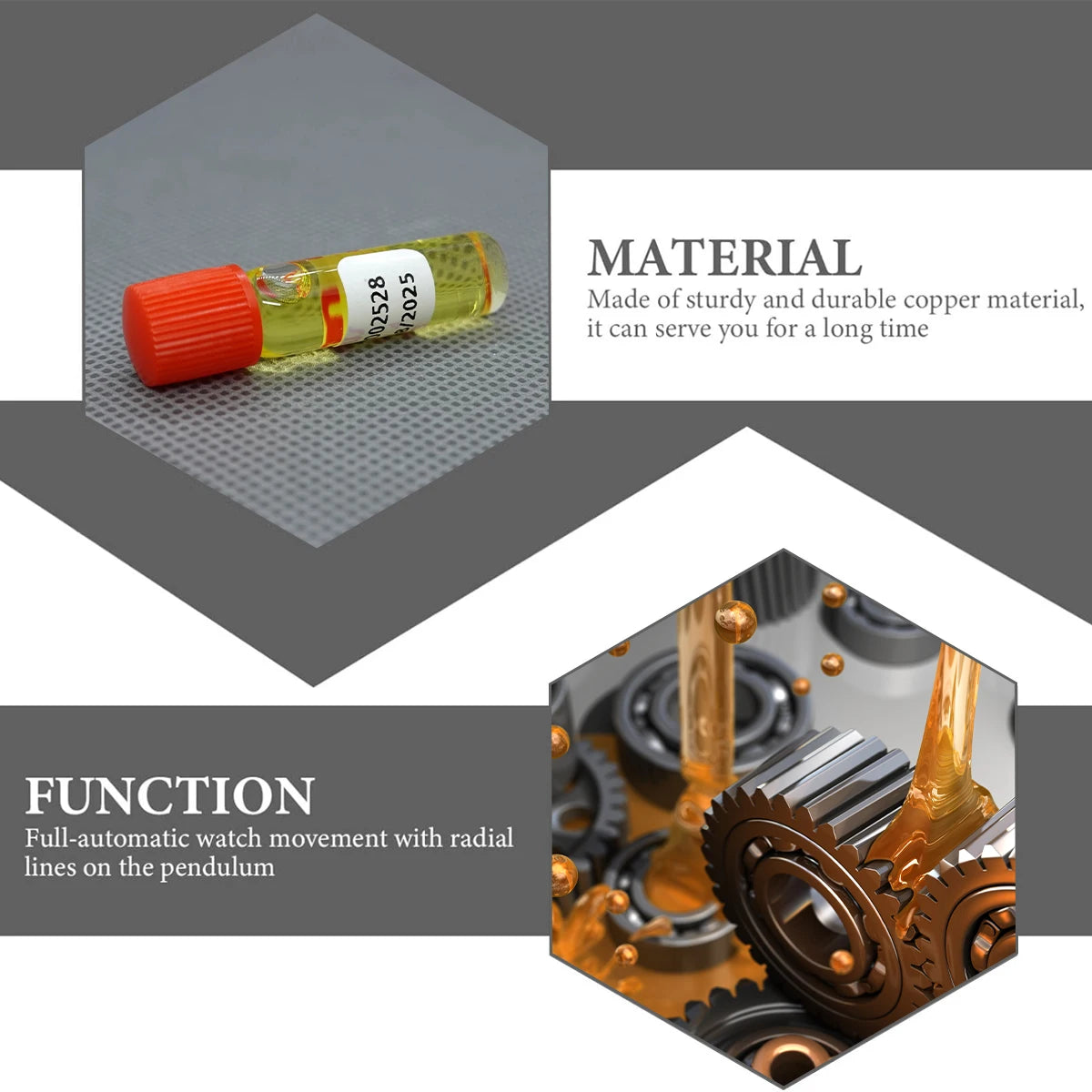 1Pc For 8000/4 Watch Oil Special Balance Wheel Oil Anti-Shock Oil Professional Oil Watch Repair Tools for Watchmakers