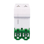 TOMZN 2P DC 600V Circuit Breaker MCB C Curve Single Pole Direct-current Fuse For PV