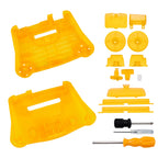 Bitfunx Replacement Plastic Shell Translucent Case for N64 Nintendo 64 Replacement Case Transparent Boxes