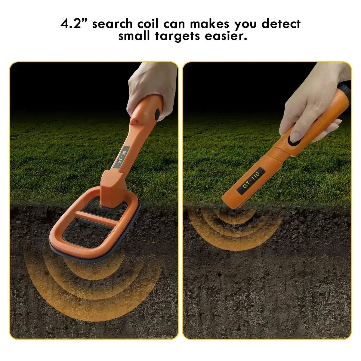 Uncover Hidden Treasures with GT120 Waterproof Metal Detector Pinpointer