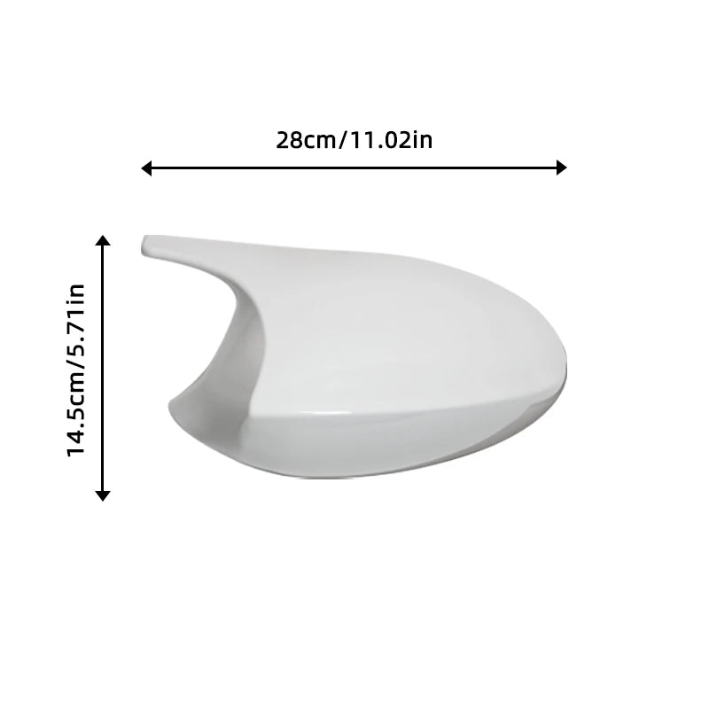 1 Pair White Replacement Rearview Side Mirror Covers Cap for BMW E90 E91 E92 E93 E81 E87 E82 E88 3 1 Series M Accessories