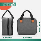 【New】Photo Printer Bag Fit for SELPHY CP1500 CP1300 CP1200 Polyester Photo Printer Case with Pockets Detachable Divider