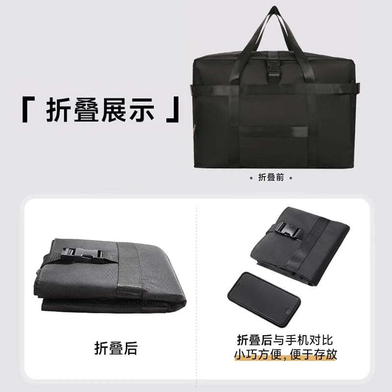 Heavy-duty Moving Bag Large Capacity Household Storage Bags Thickened Oxford Travel Bag Blanket Pack Storage Organizing Luggage