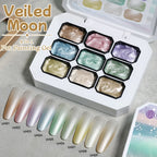 UR SUGAR 4-in-1 Painting Gel Nail Polish Set, 9 Colors, UV/LED Soak Off, 1pc