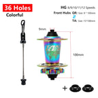 TANKE MTB 120 Click Hub 6 Bearing Bike Front Rear 28 32 36 Holes Disc Brake QR Bicycle mass thunder Noisy Cube 6 Pawl Hubs TH390