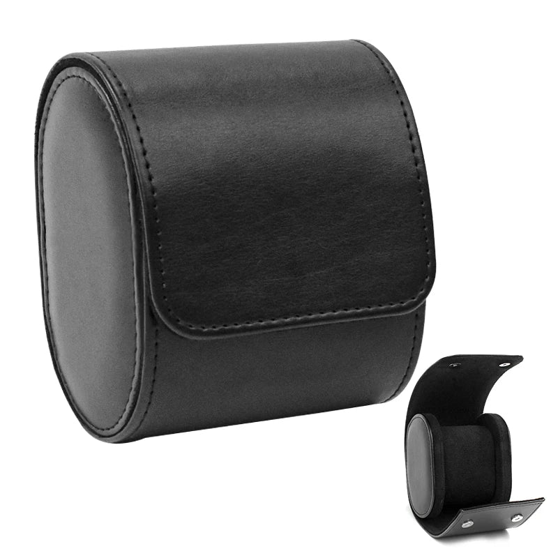Embers Leather Watch Roll 1 2 3 slots Luxury Genuine Watch Storage Box Travel Bag Watch Case Gift Box Watch Pouch