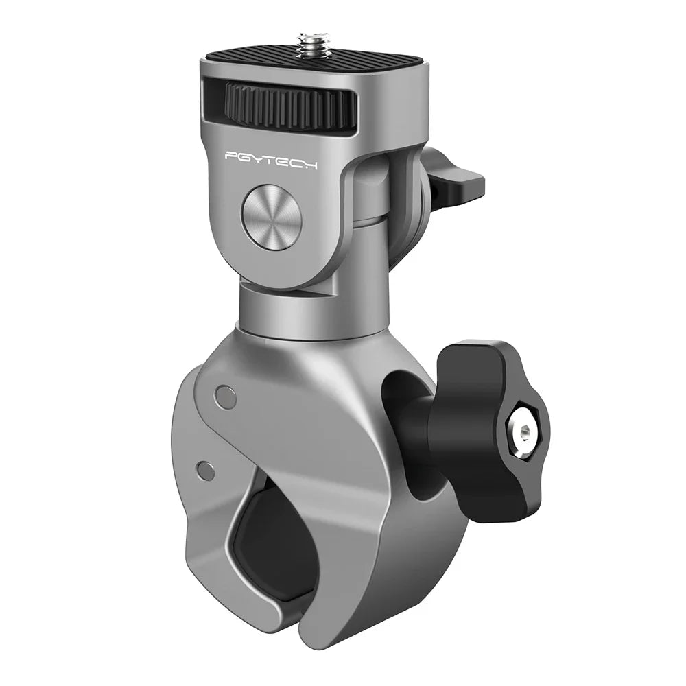 PGYTECH Super Clamp Mount 17-37mm with 1/4" screw adapter for bike/vehicle camera