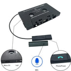 Bluetooth 5.0 voiture Audio stéréo Cassette véhicule Bluetooth bande Cassette lecteur voiture MP3 mains libres Phonebook pour Ip