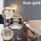 15 meters - Stainless steel mirror wall sticker, self-adhesive, suitable for door, window, ceiling waistline decoration