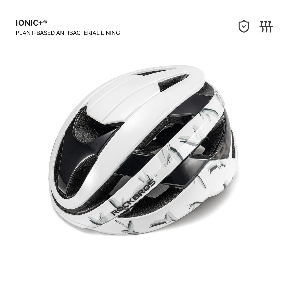 ROCKBROS Cycling Helmet Ultralight Adjustable Road & MTB, Integrally Molded, M/L 54-62cm