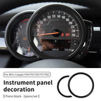 Car Tachometer Decoration Ring For Mini Cooper S F56 F55 F54 F60 Clubman Countryman Dashboard Panel Frame Cover Trim Accessories