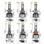 H7 LED Canbus Headlight 30000LM CSP H4 H1 H11 9005 9006 HB4 9012 HIR2 160W 6000K Bulb Car LED Fog Light 12V 24V Truck