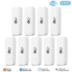 Tuya WiFi Temperature Humidity Sensor Smart Life Remote Monitor For Smart Home Work with Alexa Google Assistant