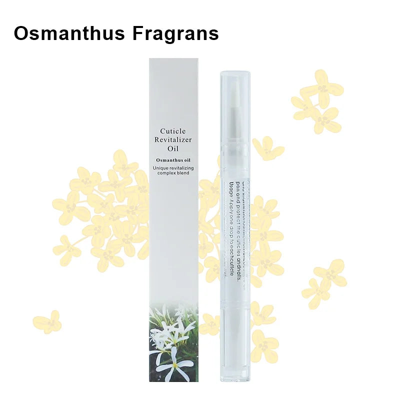 40PCS Nail Cuticle Oil Pen 15 Smell Nourishment Oil Pen Nail Treatment Revitalizer n Nourish Manicure Nail Care Product Set