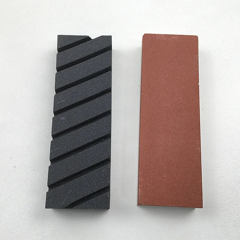 Premium White Corundum Flattening Stone 180x60mm - Horizontal Stripes Whetstone Repair Tool for Knife Sharpening & Maintenance