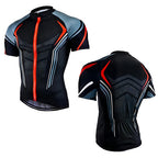 2024 MTB shirt Short Sleeved Cycling Jersey Tops Quick-drying Outdoor sports slim fit jersey