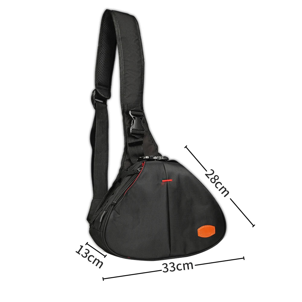 Camera Bags Portable Professional Shoulder Bag with Rain Cover for Canon Sony Panasonic SLR Lens Tripod For Men Outdoor Travel