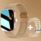 Smart Watch 1.83" Hd Screen Bluetooth Call Heart Rate Blood Oxygen Health Monitor Sports Smartwatch Women Men Holiday Gifts New