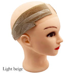 New Double-Sided Silicone Velvet Metal Buckle Anti-Slip Headband To Hold Wigs Wig Accessories
