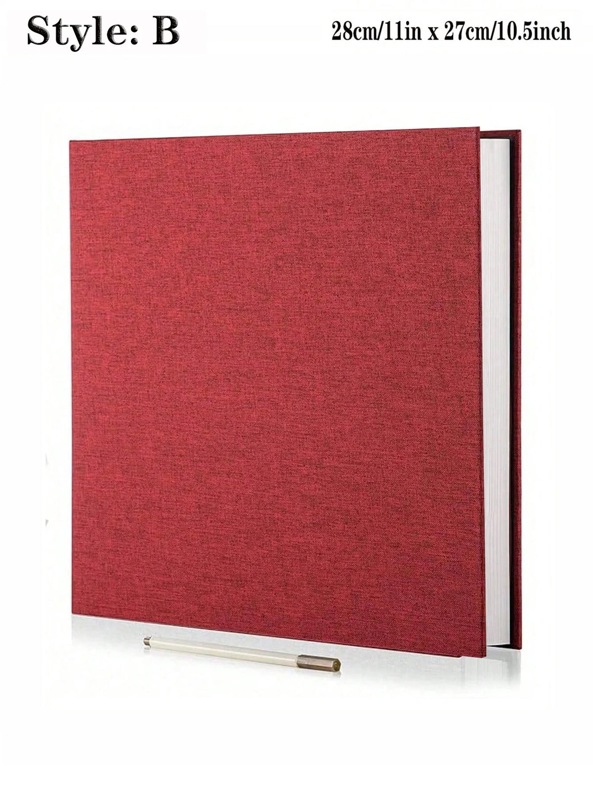 1pc Linen Photo Album Self Adhesive Scrapbook Album for 2x3 4x6 5x7 8x10 Pictures DIY Photo Book Birthday Gifts for Women Mom