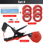 Onnfang Garden Tools Hand Tying Machine Tapetool Vegetables Tapener Black Garter Plants Plant Branch Tapes