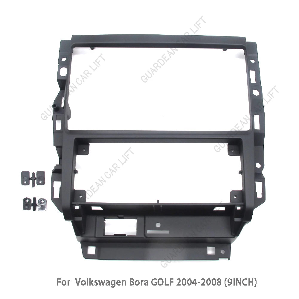 9 Inch Car Radio Fascia Adapter For Volkswagen Bora Jetta mk4 GOLF 2004-2008 Android Radio  Frame Dash Fitting Panel Cable Kit