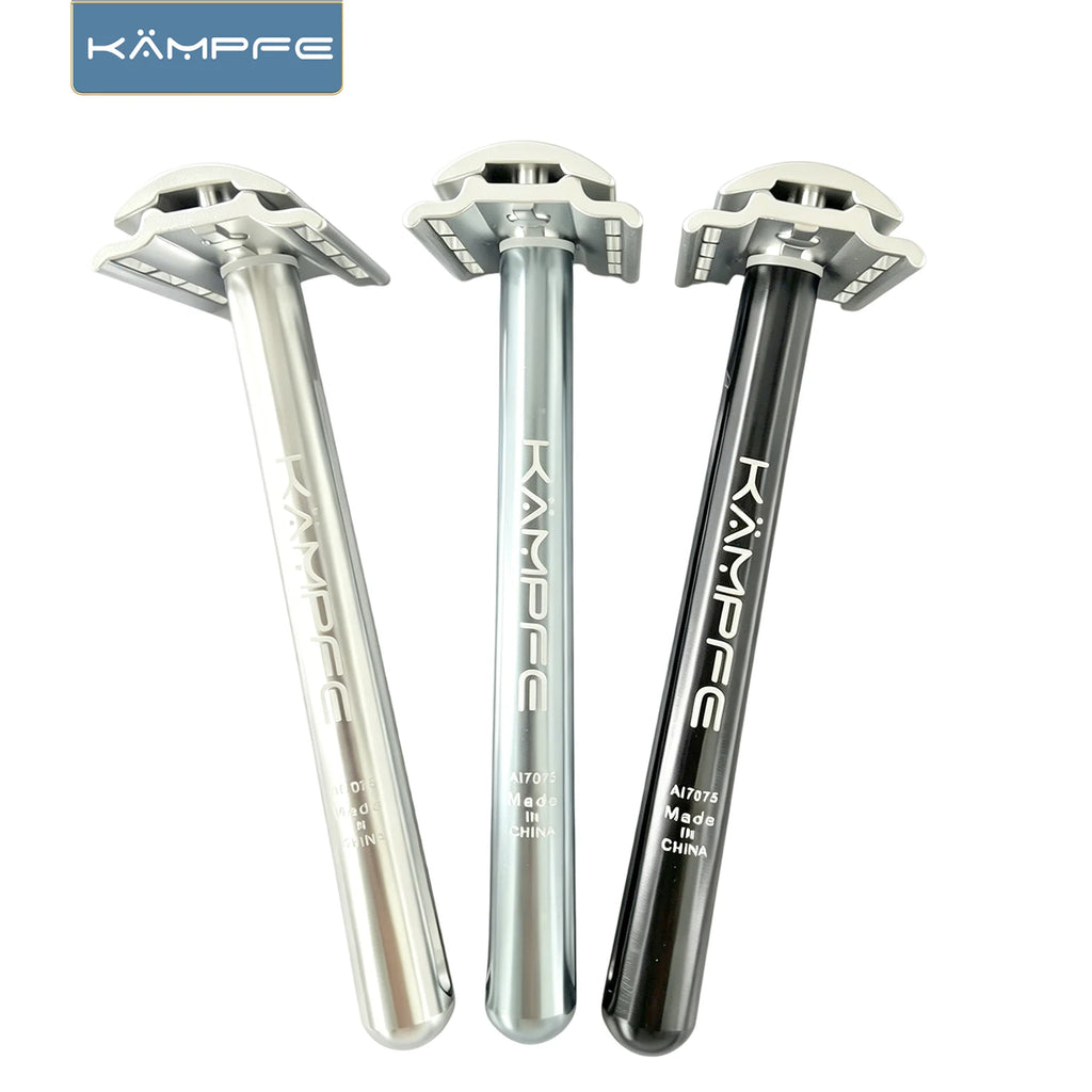 KAMPFE Men's Traditional Safety Razor Double Edge Aluminum Shaving Lightweight Razor for Wet Shaving Father's Day Gift