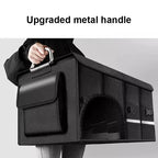 SEAMETAL Foldable Trunk Storage Box Waterproof Oxford Cloth 110L Large-Capacity Car Organizer for Camping/Fishing Easy to Carry