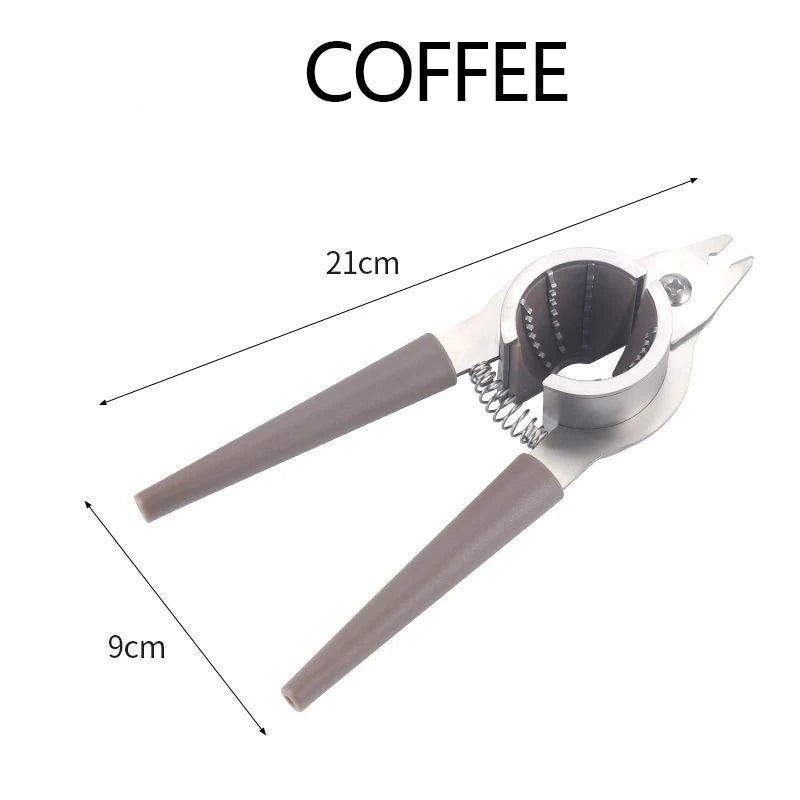 Stainl Steel Nut Cracker Walnut Hazelnut Opener Use Nut Clamp Hammer Clamp Nutcraer Kitchen Gadgets Accessories